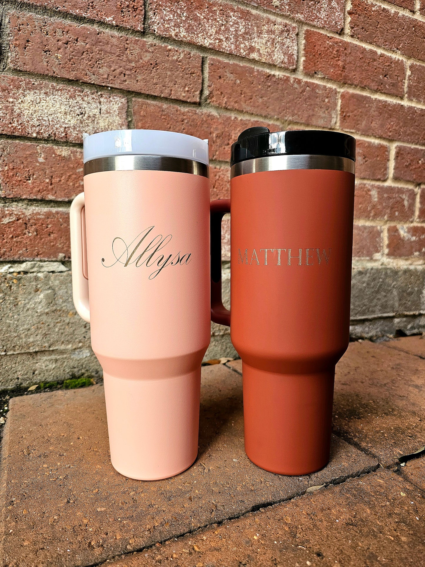 custom engraved tumbler